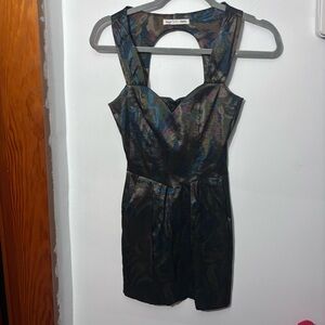 many belles down keyhole cocktail dress